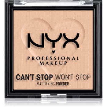 NYX Professional Makeup Can't Stop Won't Stop Mattifying Powder pudra matuire - imagine 2